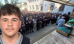 Feci kazada ölen 15 yaşındaki Murat Kazancı son yolculuğuna uğurlandı