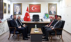 Milletvekili Saffet Bozkurt ve parti yöneticilerinden Dr. Ömer Selim Alan’a ziyaret