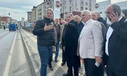 Milletvekili Saffet Bozkurt, Yeşiltepe-Kepez yolunu inceledi