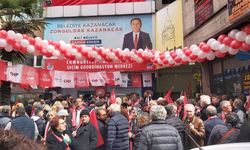 CHP Zonguldak Seçim Bürosu coşkuyla açıldı