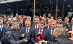 AK Parti İl Başkanı Mustafa Çağlayan, Bakan Yılmaz Tunç ile birlikte