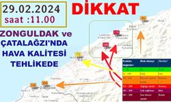 Zonguldak ve Çatalağzı'nda hava kalitesi tehlikede