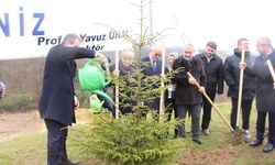 OMÜ, baharın gelişini fidan dikerek kutladı
