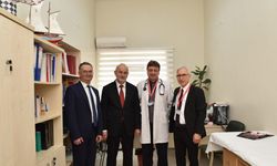 Rektör Prof. Dr. Yavuz Ünal'dan 14 Mart Tıp Bayramı ziyareti