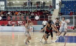 Kadınlar Bölgesel Basketbol Ligi: Düzce Atletik: 66 - Dicle 21: 62