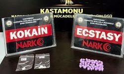 Ecstasy ve kokain ile yakalanan 5 şahıs gözaltına alındı