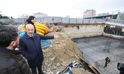 Modern projede ilk beton atıldı