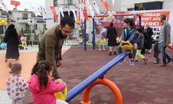 Onbaşı Ahmet Aydın Parkı yoğun açıldı