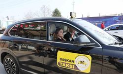 Togg taksi, Başkan Muzaffer Bıyık şoför oldu