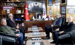 Şerafettin Turpçu ve Ömer Faruk Eminağaoğlu’ndan Hakan Yeşil’e ziyaret