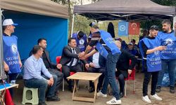 GMİS Genel Başkanı Hakan Yeşil, greve çıkan OYKA işçilerini ziyaret etti