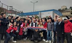 Şampiyona Zonguldak'ta coşkulu karşılama