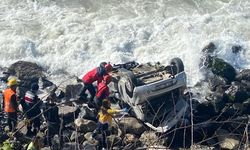 Denize uçan otomobilin sürücüsü Osman Almacı hayatını kaybetti