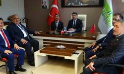 Adalet Bakanı Yılmaz Tunç'tan Başkan Mustafa Bozkurt’a ziyaret