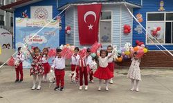 Özel ÖzgüLina Kreş Anaokulu'nda minikler 23 Nisan'ı coşkuyla kutladı