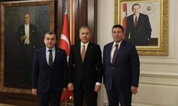 Ahmet Çolakoğlu ve Özcan Ulupınar'dan İçişleri Bakanı Ali Yerlikaya'ya ziyaret