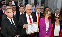 6'ncı kez Belediye Başkanı seçilen Başkan Halil Posbıyık mazbatasını aldı