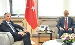 Saffet Bozkurt, Ulaştırma Bakanı ile çevre yolunu görüştü
