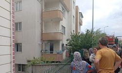 Apartman dairesindeki yangın hasara neden oldu