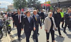 Bakan Yılmaz Tunç'tan Başkan Faruk Özlü'ye ziyaret