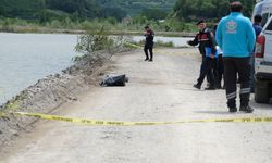 Nehre düşen hafriyat kamyonunun şoförü Nurettin Şenocak hayatını kaybetti