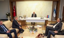 Samsunspor’dan Başkan İbrahim Sandıkçı’ya ziyaret