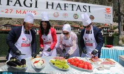 Türk Mutfağı Haftası'nda önlükleri takıp “Şehzade Kebabı” yaptılar