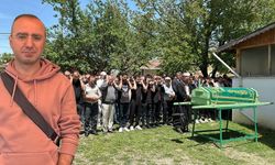 Feci kazada hayatını kaybeden öğretmen Muhammet Coşkun toprağa verildi