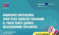 Karadeniz Havzasında Sınır Ötesi İşbirliği Programı bilgilendirme toplantısı yapılacak