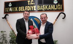 Özcan Ulupınar, Bolu Belediye Başkanı Tanju Özcan’ı ağırladı