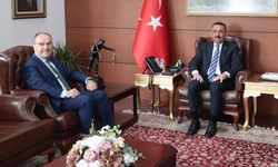 22'nci Dönem Milletvekili Harun Akın’dan Vali Osman Hacıbektaşoğlu'na ziyaret