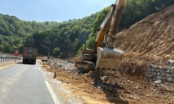 Zonguldak-Ereğli yolunda çalışmalar başladı