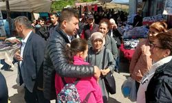 Başkan Kamil Altun'a, Sosyete Pazarı'nda sevgi seli