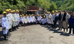 GMİS Genel Başkanı Hakan Yeşil, yeni madencilerle bir araya geldi