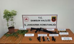 Uyuşturucu, silah ve mühimmat ele geçirildi