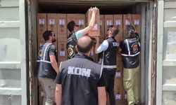 31 bin 500 paket gümrük kaçağı sigara ele geçirildi