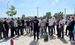 İtfaiyeden yangınlara doğru müdahale için gerçekçi tatbikat
