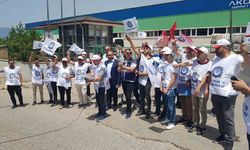Öz İplik İş Sendikası’na üye 7 işçinin işten çıkarılmasına tepki