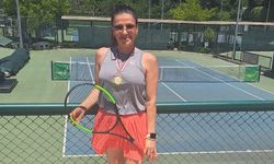 Tenisçi Özlem Yıldız, Zonguldak’a bir şampiyonluk daha getirdi