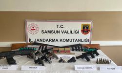 Silah ve mühimmat operasyonu: 9 gözaltı