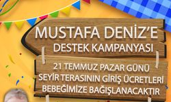 'Seyir Terası' geliri SMA’lı Mustafa’nın tedavisine bağışlanacak