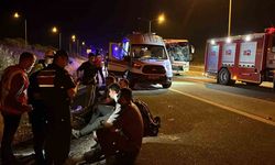 2 yolcu otobüsü çarpıştı: 15 yaralı
