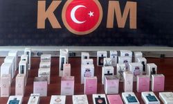 Gümrük kaçağı  parfüm ele geçirildi