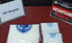 397 gram metamfetamin ele geçirildi: 2 tutuklama