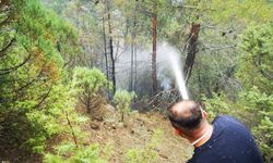 Orman yangını kısmi olarak kontrol altına alındı