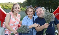 Özel çocuklar ve aileleri lavanta bahçesinde buluştu