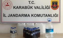 20.5 litre kaçak alkol ele geçirildi