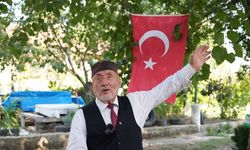 Belediye yaşlı adamın bayrak isteğini yerine getirdi