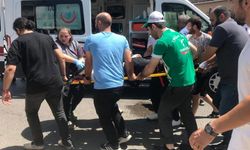 Otomobilin çarptığı yaya yaralandı