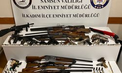 Silah ve mühimmat ile yakalanan şüpheli gözaltında